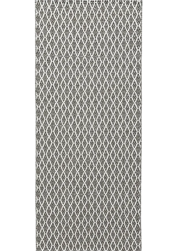 Grå Horredsmattan-plastmatta i elegant modell.