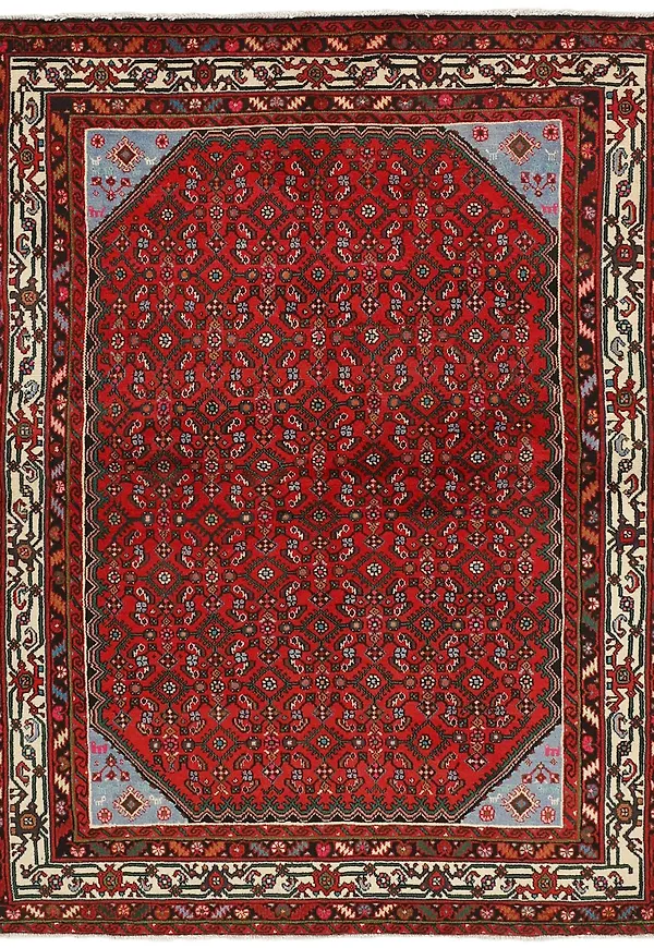 Elegant röd matta 2026 från Rezas.