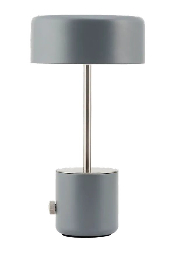 Supersnygg bordslampa i grått från House Doctor.