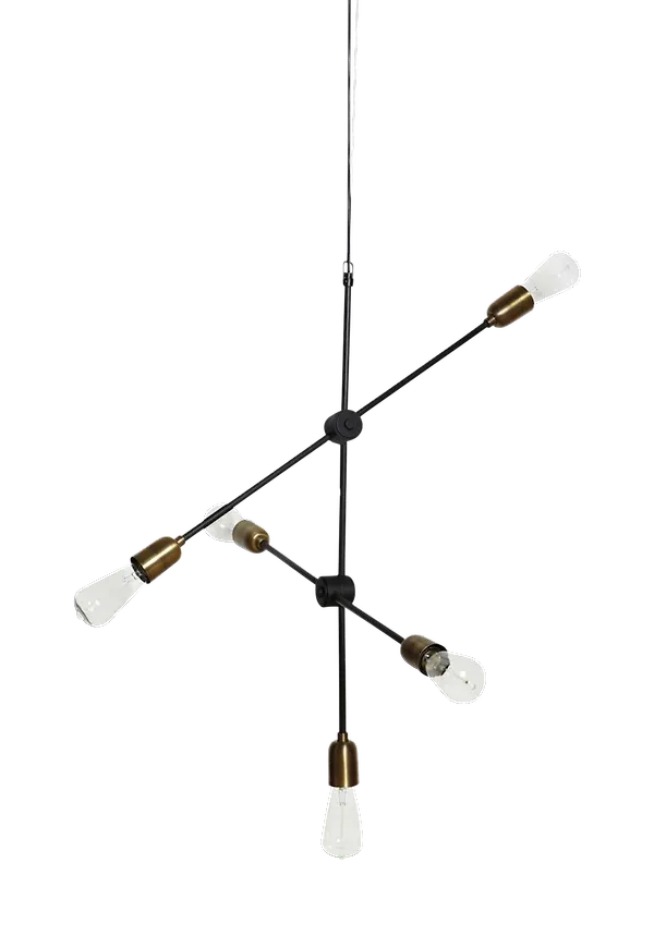 Vacker järnbord i svart från House Doctor.