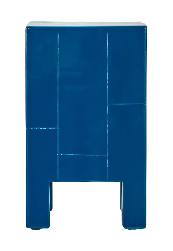 Blå House Doctor-sidobord i jättesnygg modell.