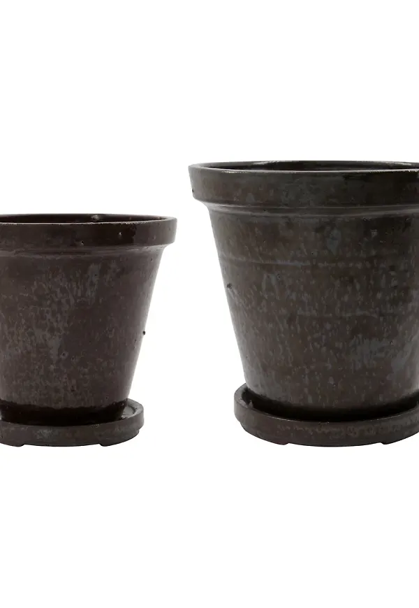 Brun House Doctor-kruka i riktigt snygg modell.