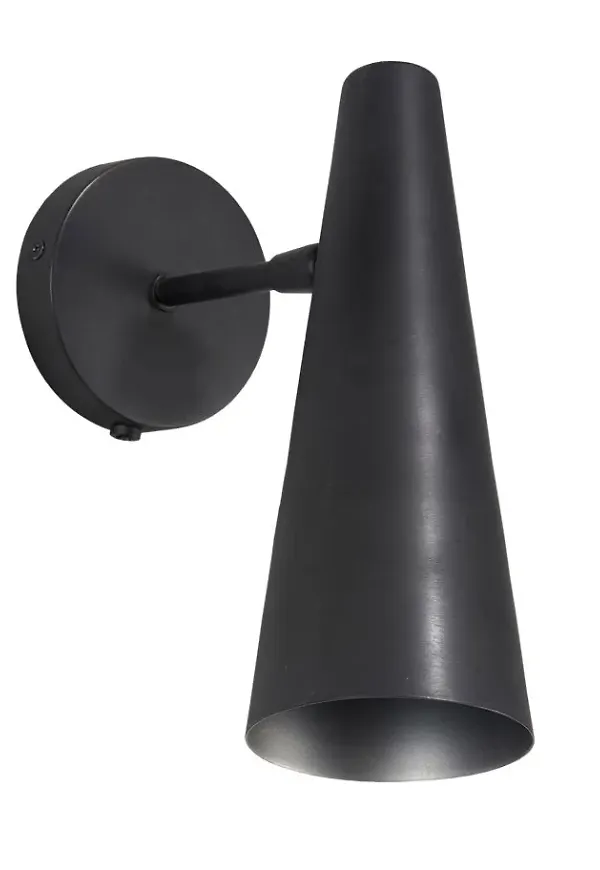 Svart House Doctor-vägglampa i riktigt fin modell.