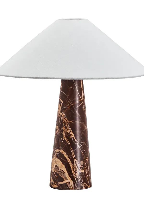 Brun House Doctor-bordslampa i stilren modell.