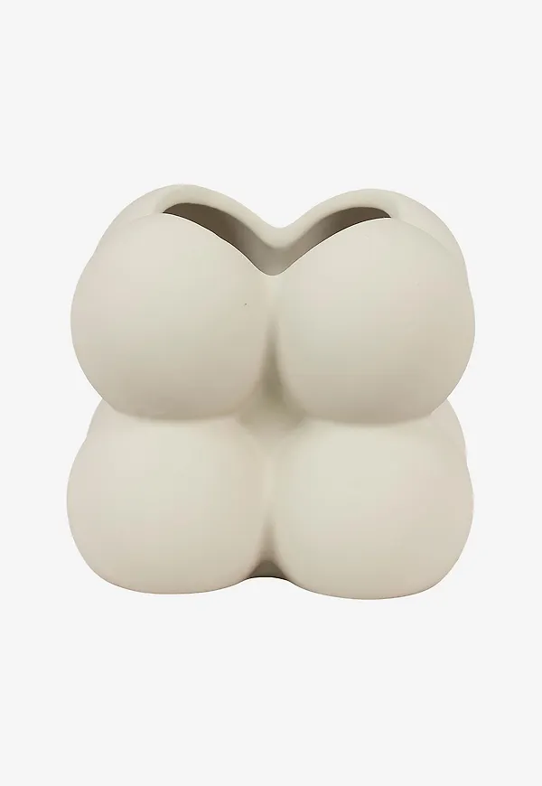 Smickrande blomkruka i grått från House Nordic.