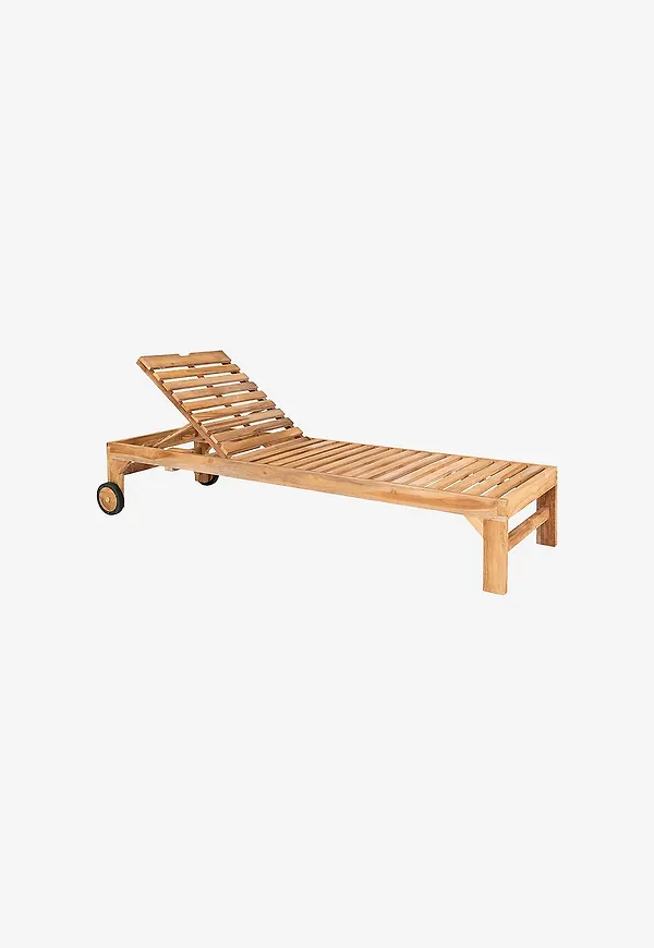 Fin brun säng i teak från House Nordic.