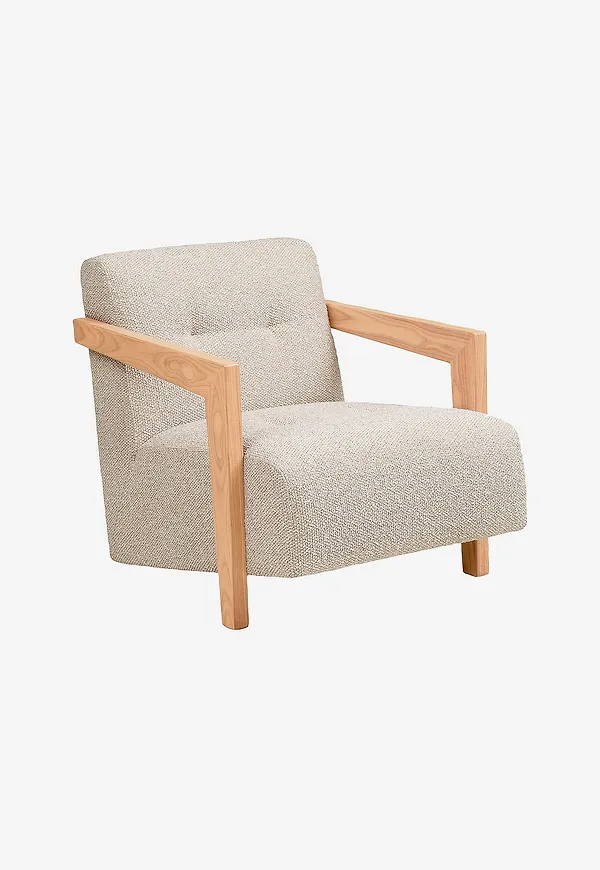 Fin beige fåtölj 2026 från House Nordic.