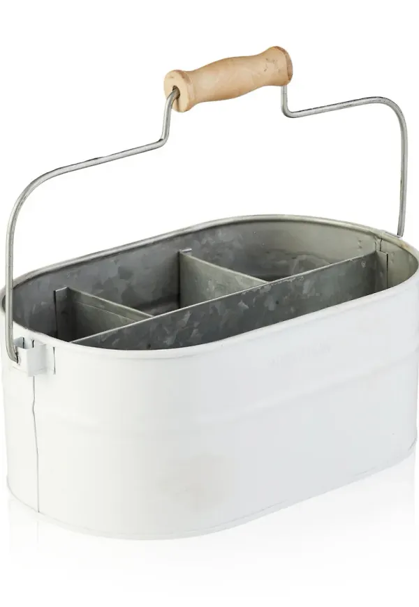 Stilren förvaringslåda i vitt från Humdakin.