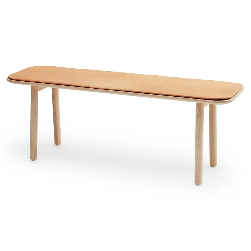 Ikonisk bänk i läder från Skagerak.