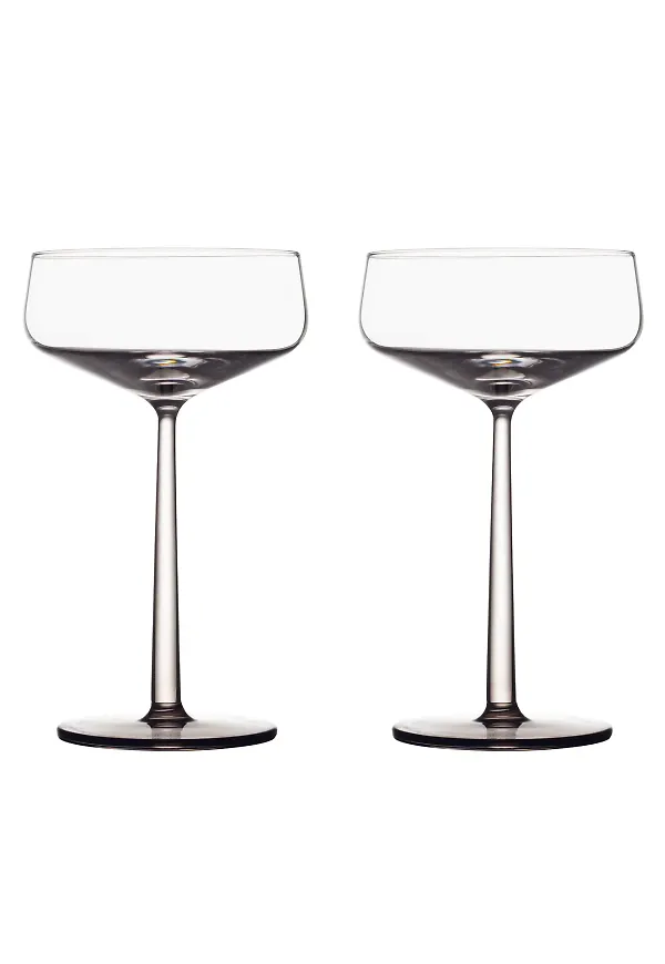 Riktigt fin cocktailglas i linne från Iittala.