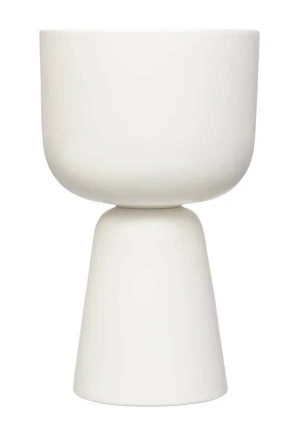 Trendig vit kruka 2025 från Iittala.