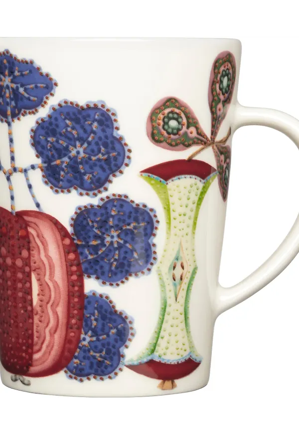 Komfortabel mugg i vitt från Iittala.