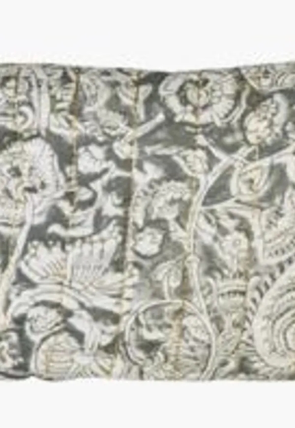 Olivgrön hemtex-smyckesskrin i supersnygg modell.