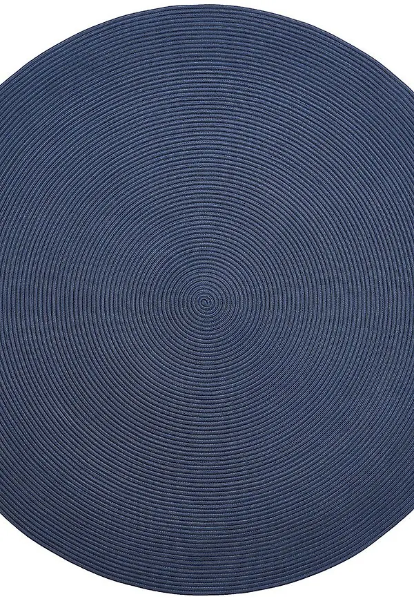 Blå Cane-Line-matta i trendig modell.