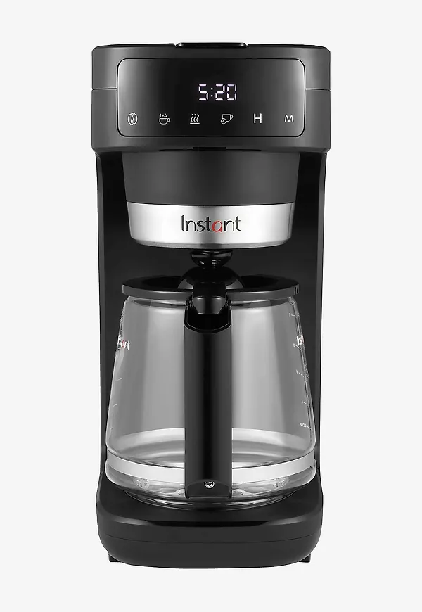 Svart Instant-kaffebryggare i otroligt snygg modell.