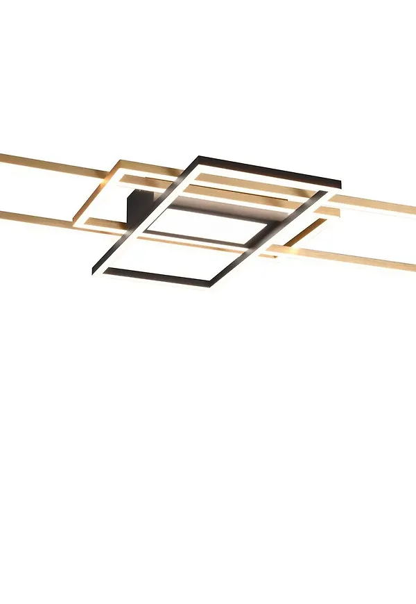 Klassisk sovrumslampa i svart från Trio Lighting.