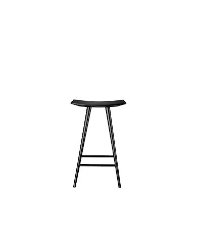 Fantastiskt snygg matbordsstol i svart från FDB Møbler.