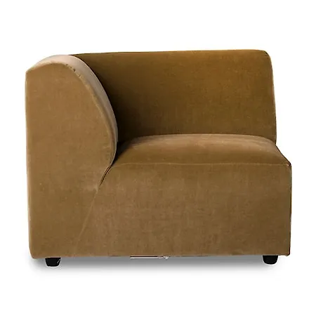 Gul HKliving-fåtölj i mysig modell.