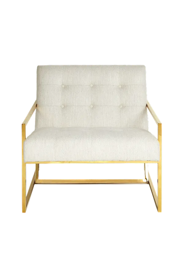 Stilriktig loungefåtölj 2025 från Jonathan Adler.