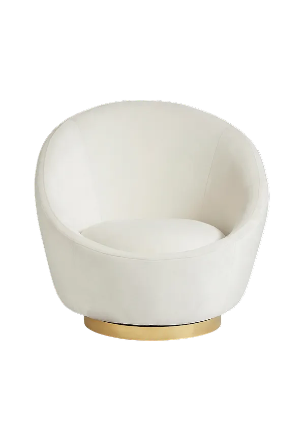 Stilren fåtölj 2025 från Jonathan Adler.