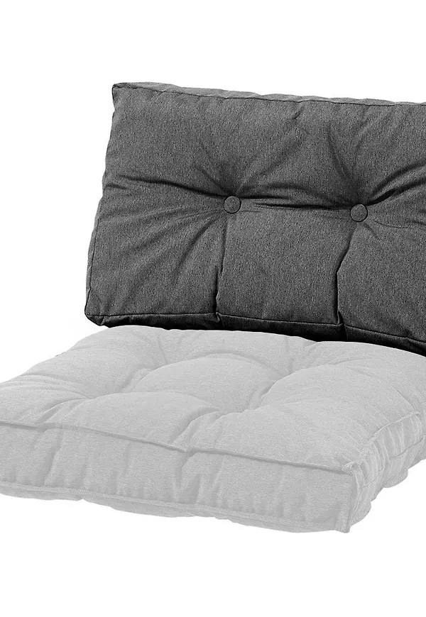 Grå Fritab-soffgrupp i komfortabel modell.