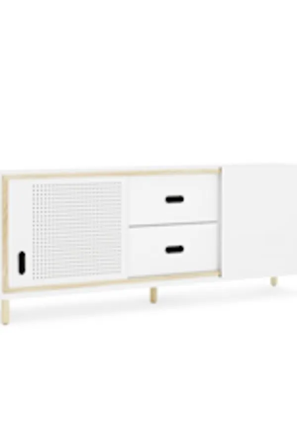 Modern bord i vitt från Normann Copenhagen.