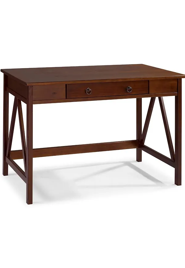 Brun skrivbord som passar perfekt till hösten 2025!