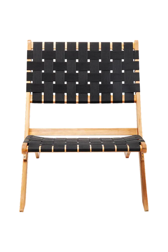 Svart KARE Design-fåtölj i otroligt snygg modell.