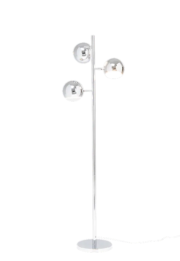 Vacker silver lampa 2025 från KARE Design.