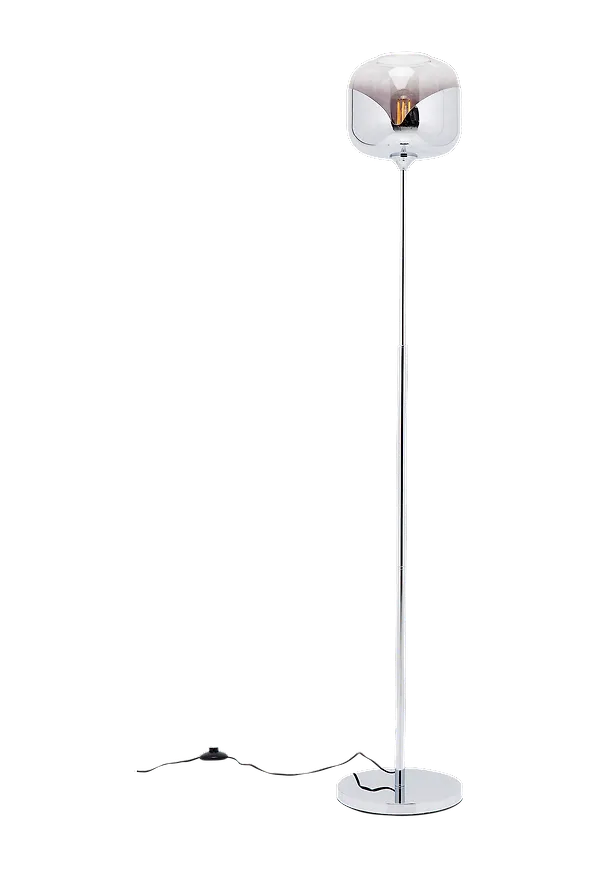 Fantastiskt fin silver lampa 2025 från KARE Design.