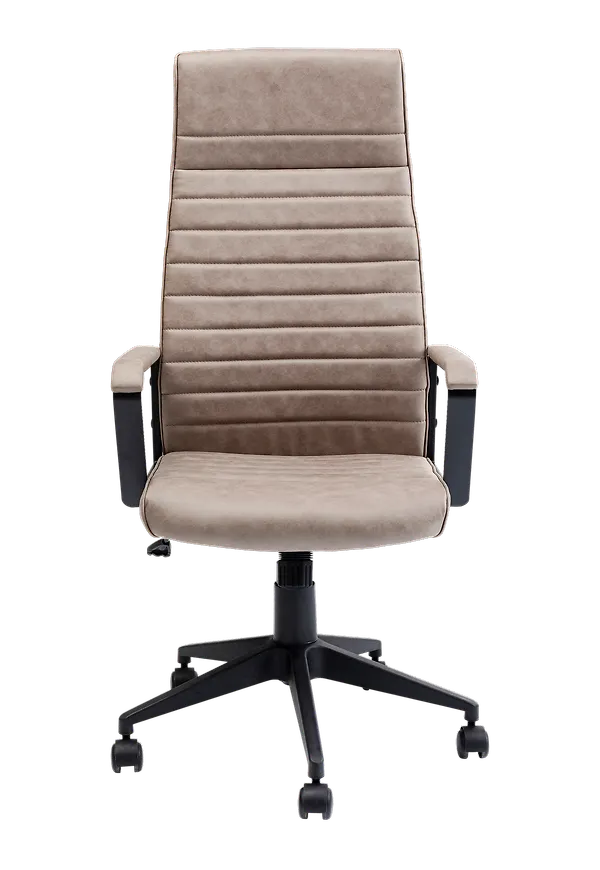 Snygg skrivbordsstol i beiget från KARE Design.