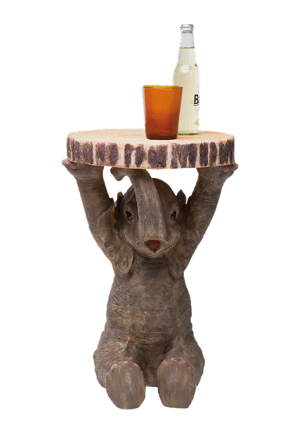 Brun KARE Design-småbord i ikonisk modell.