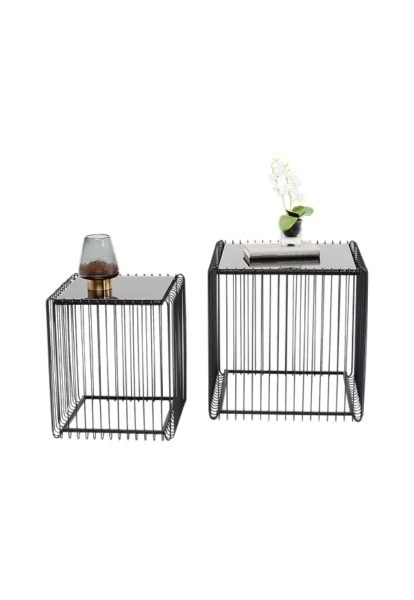 Komfortabel svart bord 2025 från KARE Design.