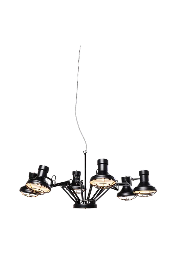 Svart KARE Design-taklampa i riktigt fin modell.