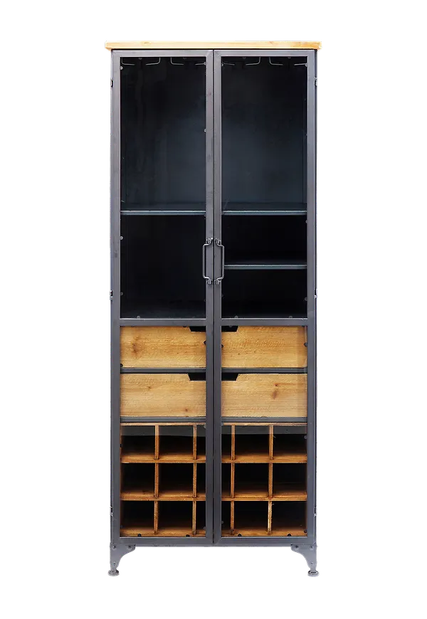 Fin svart skåp 2025 från KARE Design.