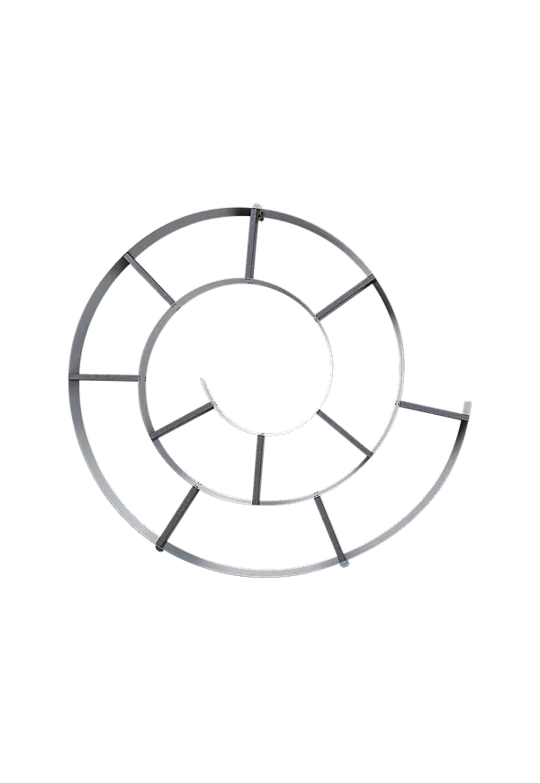 Silver KARE Design-vägghylla i klassisk modell.