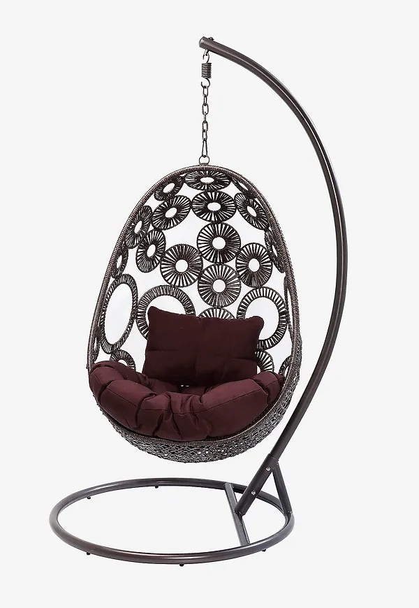 Brun KARE Design-gungstol i klassisk modell.