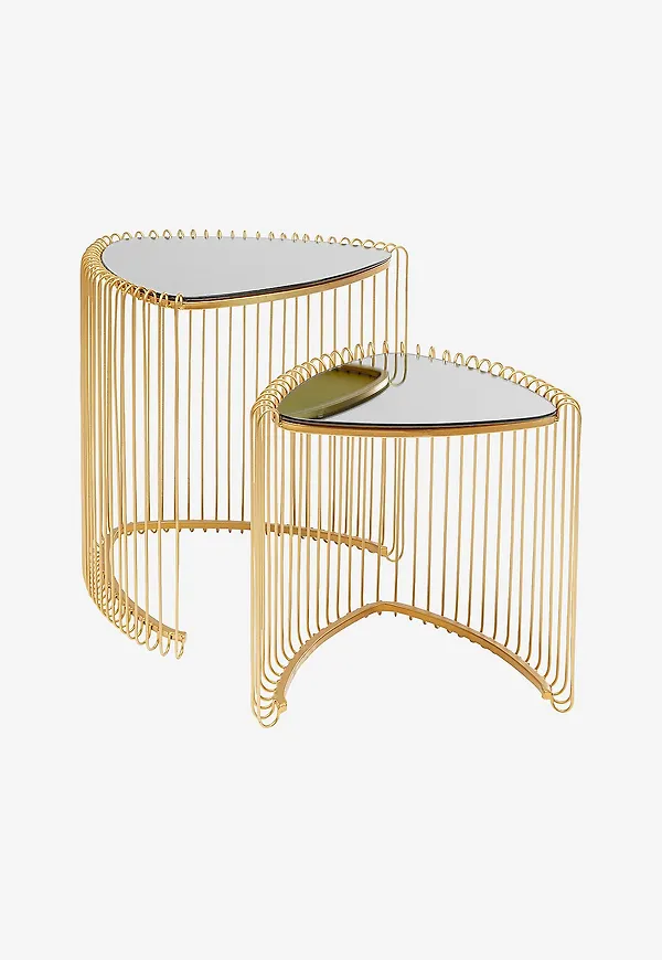 Guld KARE Design-sängbord i ikonisk modell.