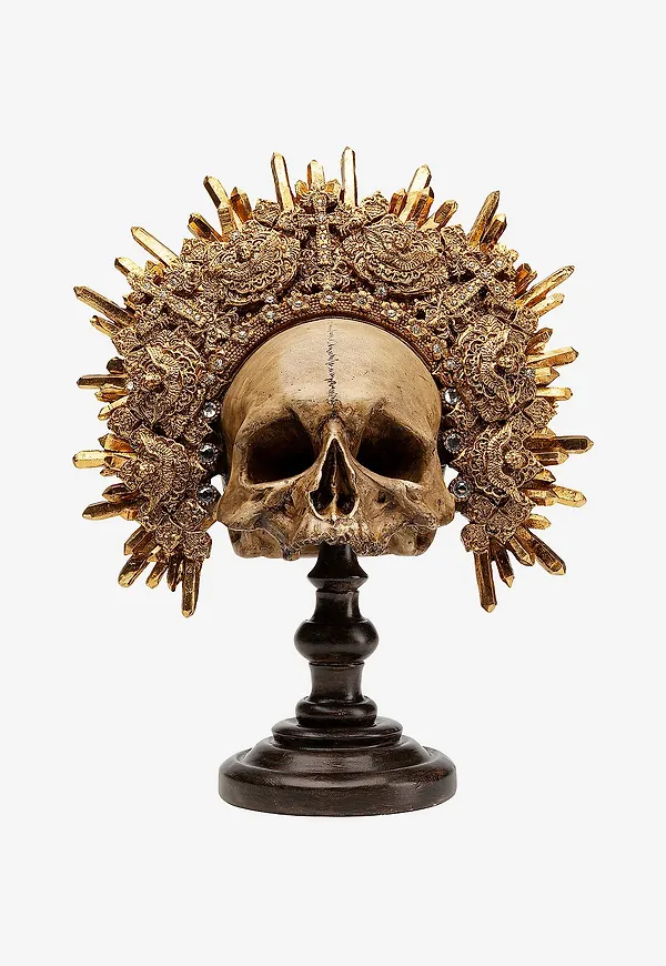 Guld KARE Design-skulptur i otroligt fin modell.