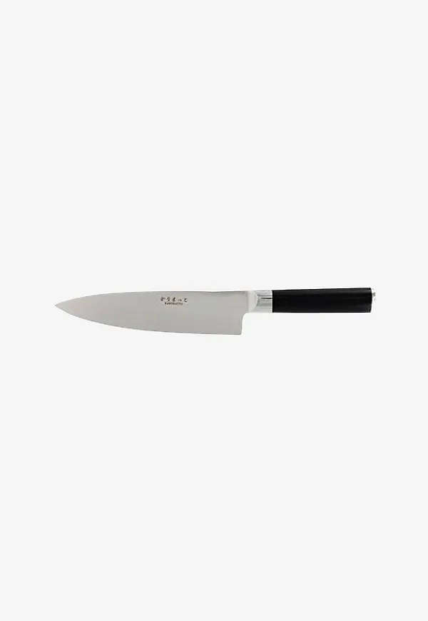 Svart Karimatto-kockkniv i exklusiv modell.