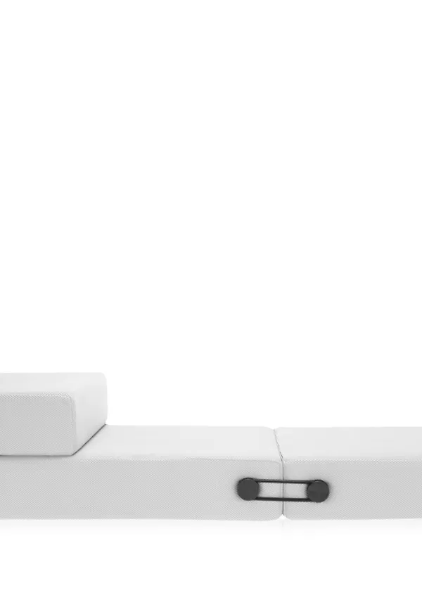 Exklusiv sittpuff i vitt från Kartell.