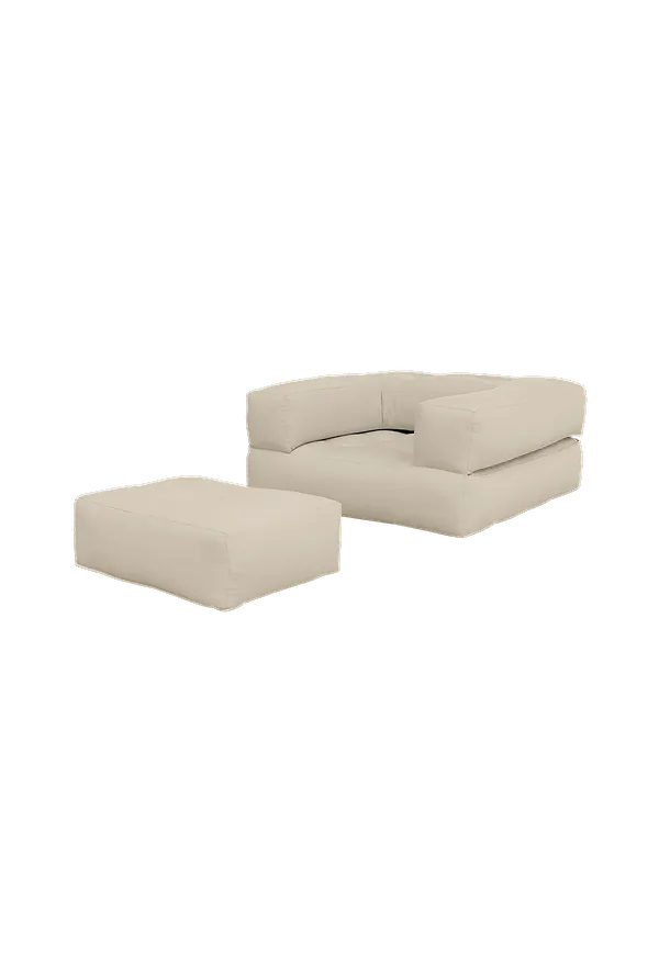 Beige Karup Design-soffa i klassisk modell.