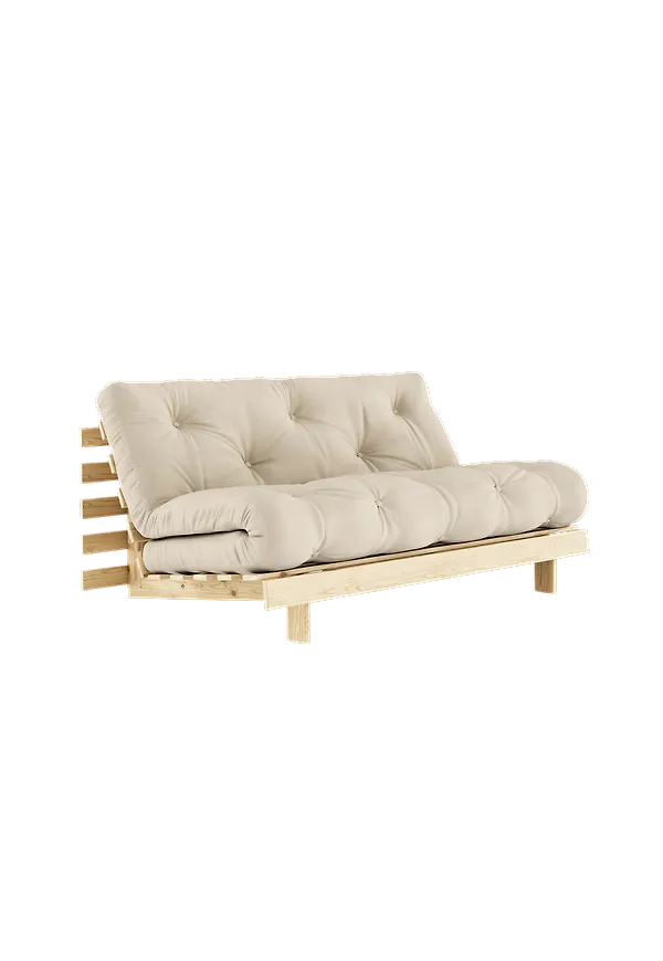 Beige Karup Design-soffa i moderiktig modell.
