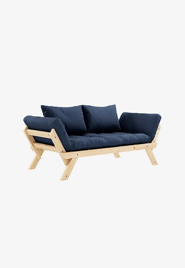 Blå Karup Design-soffa i stilriktig modell.