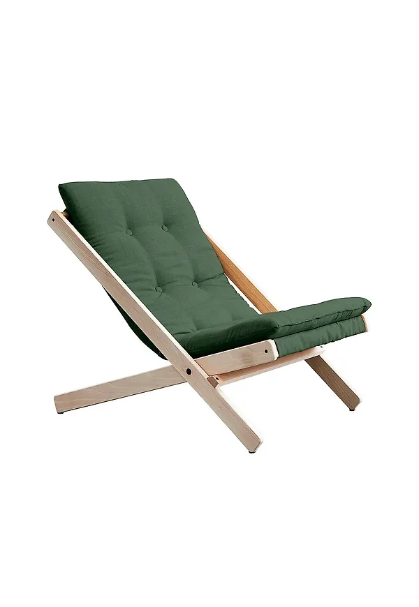 Grön Karup Design-stol i jättesnygg modell.