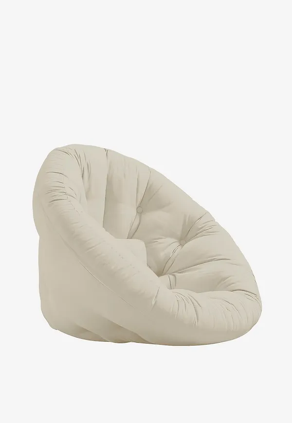 Modern loungefåtölj i beiget från Karup.