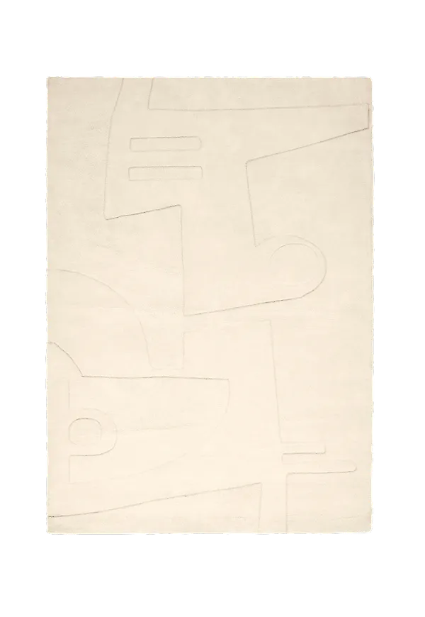 Superfin matta i vitt från Kave Home.