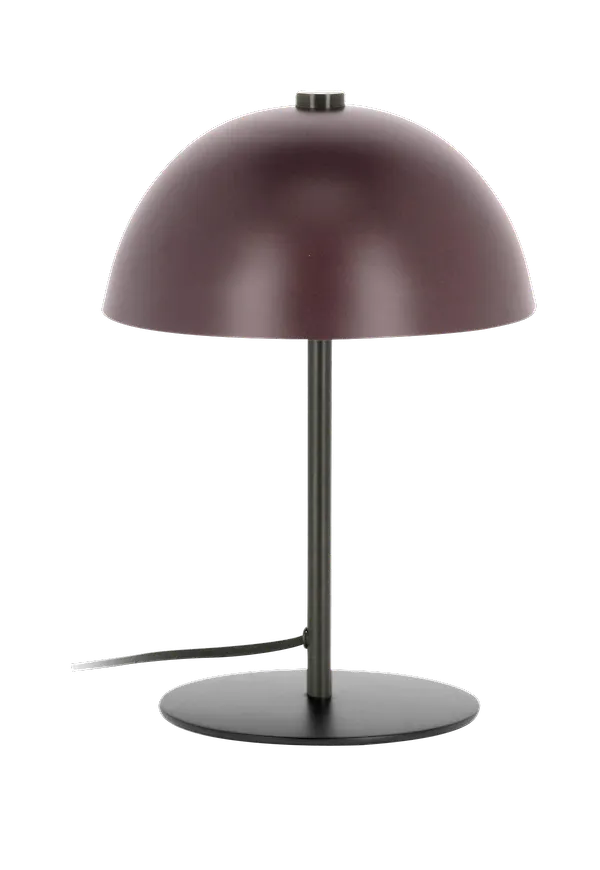 Skön lampa i rödbrunt från Kave Home.