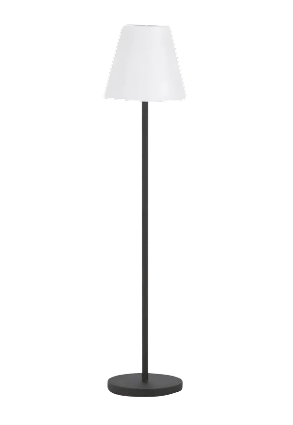 Svart Kave Home-lampa i riktigt trendig modell.