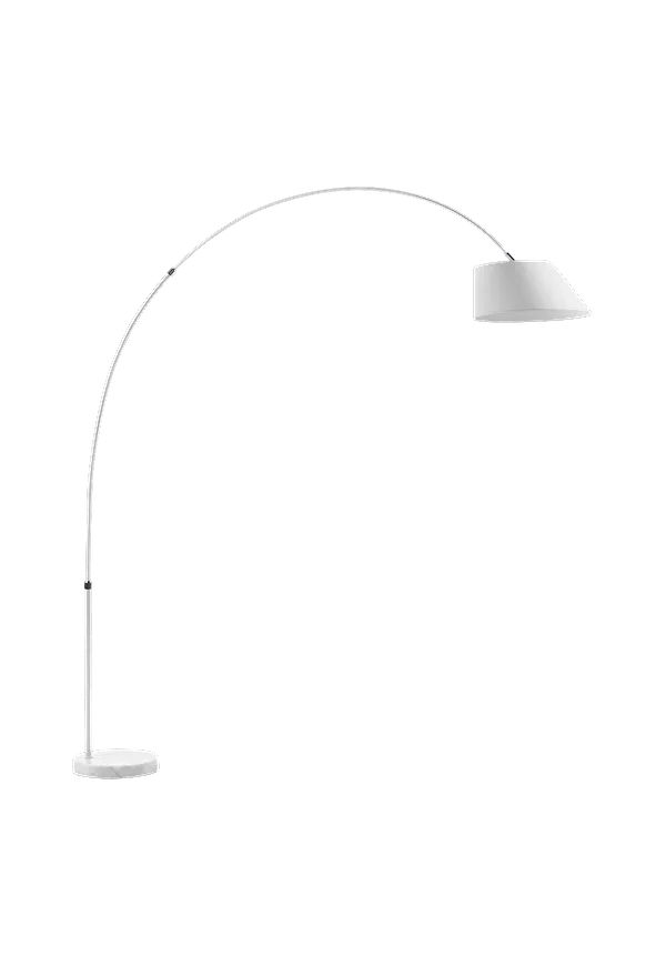 Vit Kave Home-lampa i fantastiskt snygg modell.